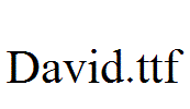 David.ttf