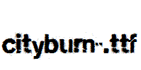 cityburn-.ttf