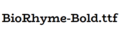 BioRhyme-Bold.ttf