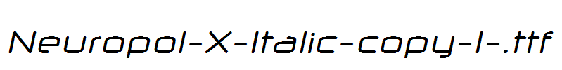 Neuropol-X-Italic-copy-1-.ttf