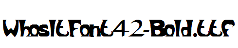 WhosItFont42-Bold.ttf