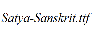 Satya-Sanskrit.ttf