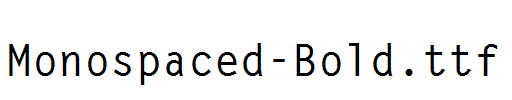 Monospaced-Bold.ttf