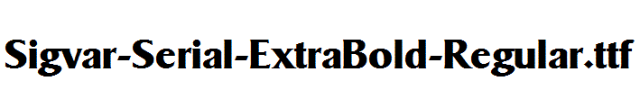 Sigvar-Serial-ExtraBold-Regular.ttf