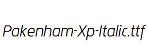 Pakenham-Xp-Italic.ttf