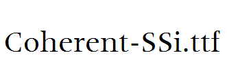 Coherent-SSi.ttf