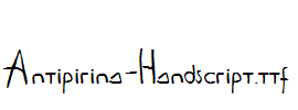 Antipirina-Handscript.ttf