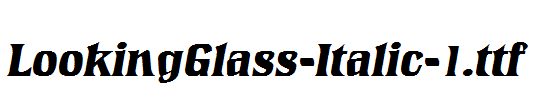 LookingGlass-Italic-1.ttf