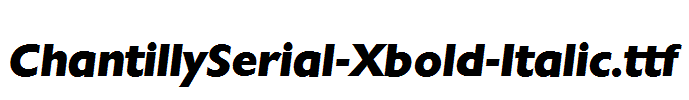 ChantillySerial-Xbold-Italic.ttf