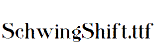 SchwingShift.ttf