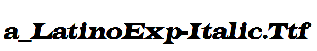 a_LatinoExp-Italic.ttf