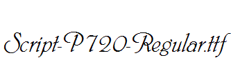 Script-P720-Regular.ttf