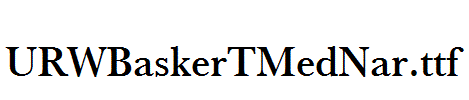 URWBaskerTMedNar.ttf