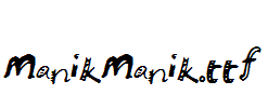 ManikManik.ttf