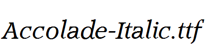 Accolade-Italic.ttf