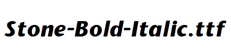 Stone-Bold-Italic.ttf