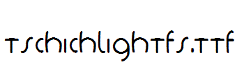 TschichLightFS.ttf