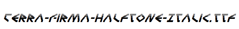 Terra-Firma-Halftone-Italic.ttf