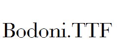 Bodoni.ttf