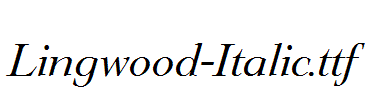 Lingwood-Italic.ttf