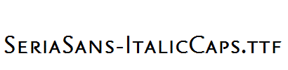 SeriaSans-ItalicCaps.ttf