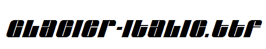 Glacier-Italic.ttf