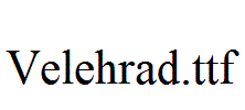 Velehrad.ttf