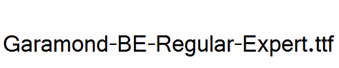 Garamond-BE-Regular-Expert.ttf