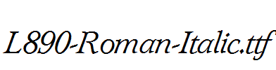 L890-Roman-Italic.ttf