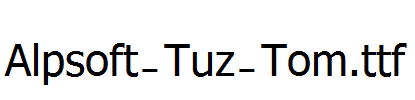 Alpsoft-Tuz-Tom.ttf