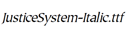 JusticeSystem-Italic.ttf