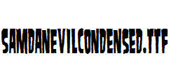 SamdanEvilCondensed.ttf