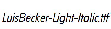 LuisBecker-Light-Italic.ttf