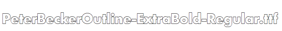 PeterBeckerOutline-ExtraBold-Regular.ttf