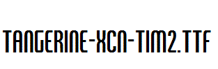 Tangerine-XCn-Tim2.ttf