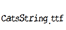 CatsString.ttf