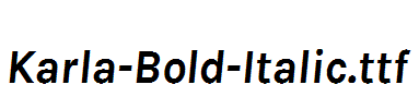 Karla-Bold-Italic.ttf