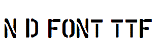 N-D-font.ttf