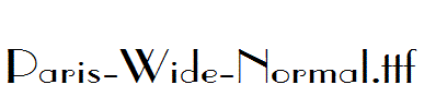 Paris-Wide-Normal.ttf