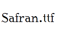 Safran.ttf