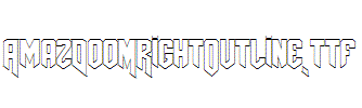 AmazDooMRightOutline.ttf