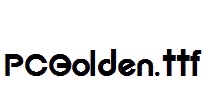 PCGolden.ttf