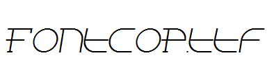 Fontcop.ttf