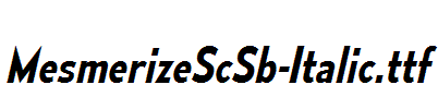 MesmerizeScSb-Italic.ttf