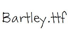 Bartley.ttf