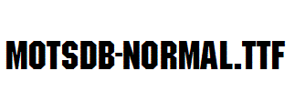 MotsDB-Normal.ttf