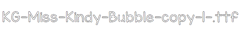 KG-Miss-Kindy-Bubble-copy-1-.ttf