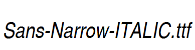 Sans-Narrow-ITALIC.ttf