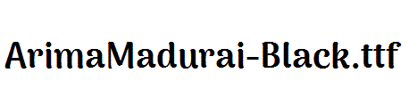 ArimaMadurai-Black.ttf