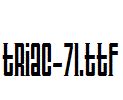 Triac-71.ttf